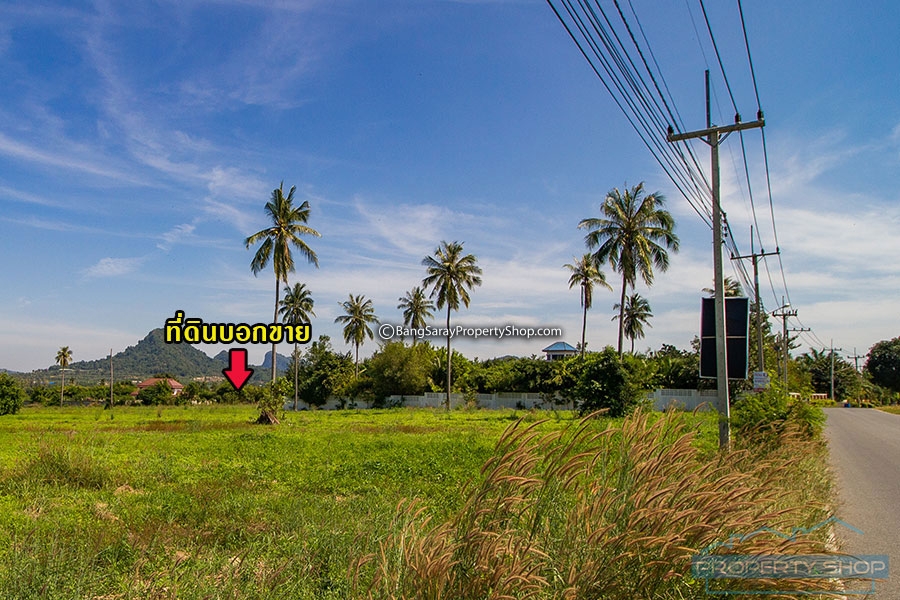 Value Priced Bang Saray Land for Sale. near Huay Tuu Lake Land  For sale