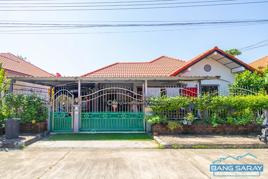 Detached house for Sale in Bang Saray East Side House  For sale