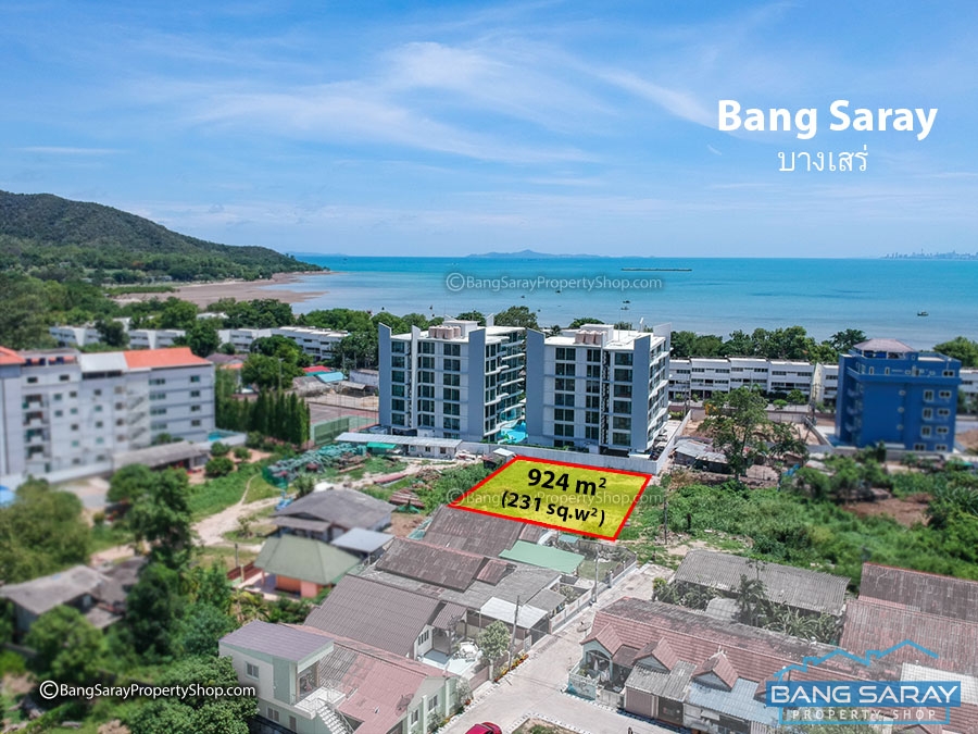 Ocean side Land for Sale in Bang Saray Land  For sale