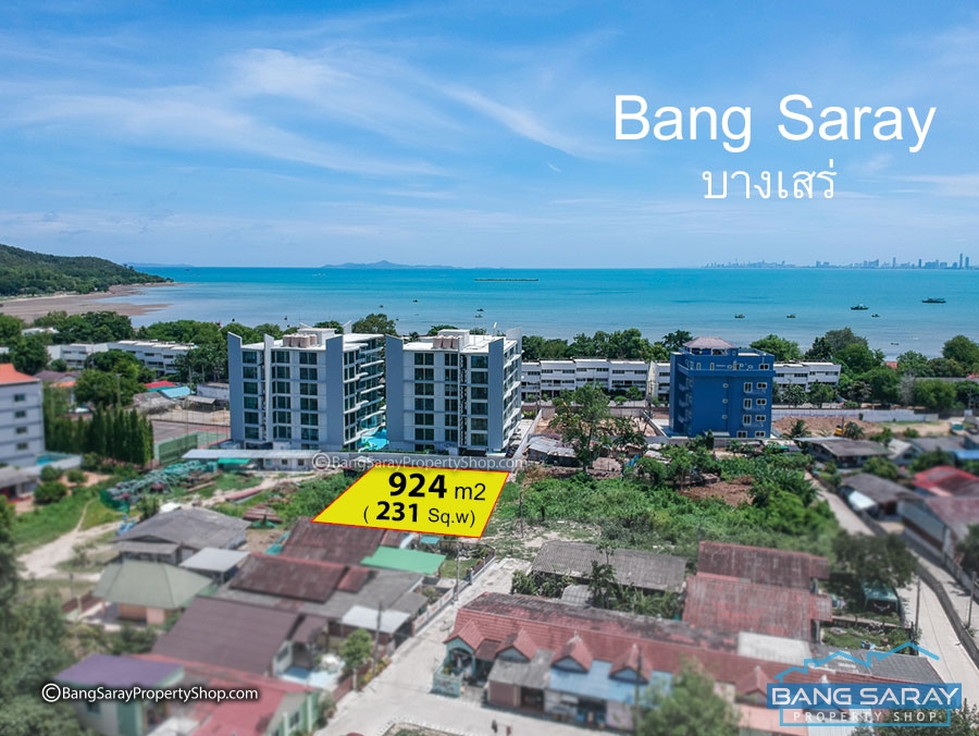 Ocean side Land for Sale in Bang Saray Land  For sale