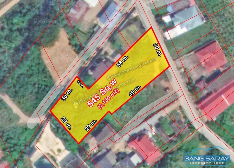 Land for Sale in Beach side Bang Saray Land  For sale