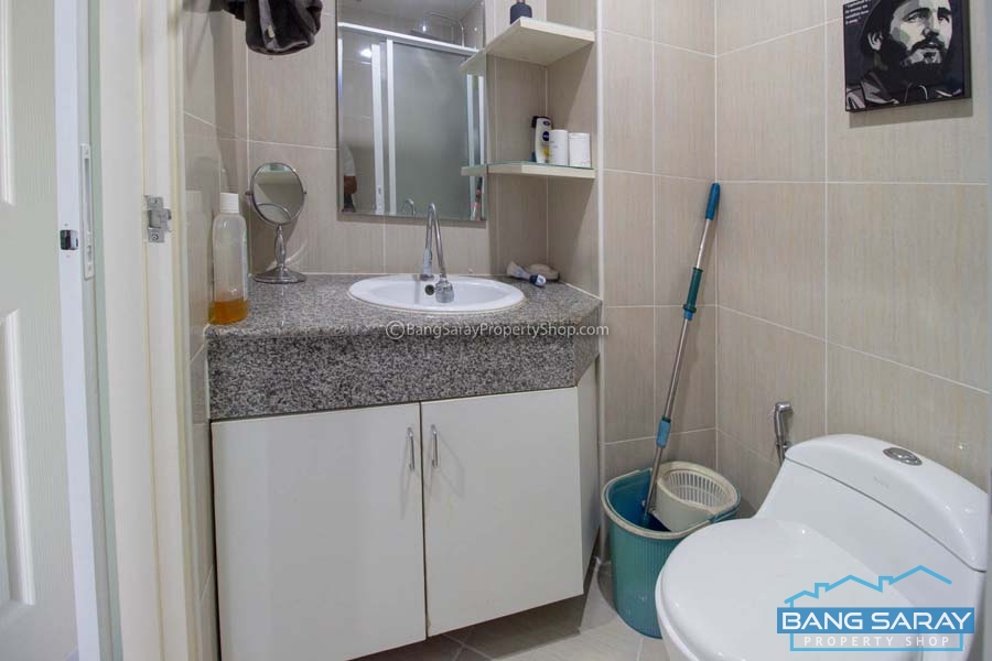 Studio Condo for Sale in ocean side of bang saray Condo  For sale