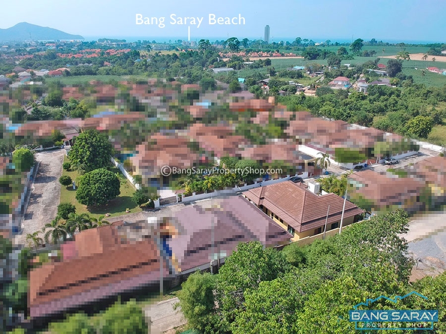 Single story Pool Villa Bali style for Sale in Bang Saray  House  For sale