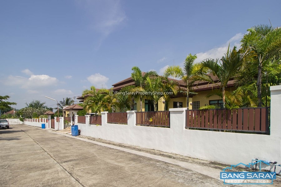 Single story Pool Villa Bali style for Sale in Bang Saray  House  For sale