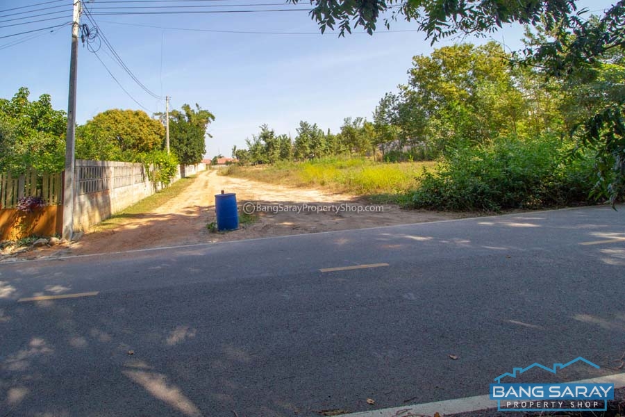 3 Rai of Land for Sale,  East-side Bang Saray Land  For sale