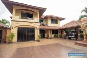 Two Storey Pool Villa With Lake View For Sale - 5 Bedrooms House For Sale In Na-Jomtien, Na Jomtien