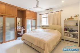 Single Story Pool Villa Bali Style For Sale In Bang Saray  - 3 Bedrooms House For Sale In Bang Saray, Na Jomtien