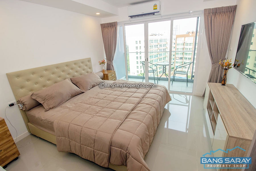 Sea view Condominium with fully furnished for sale in Bang Saray Condo  For sale