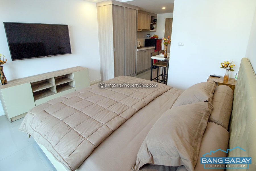 Sea view Condominium with fully furnished for sale in Bang Saray Condo  For sale