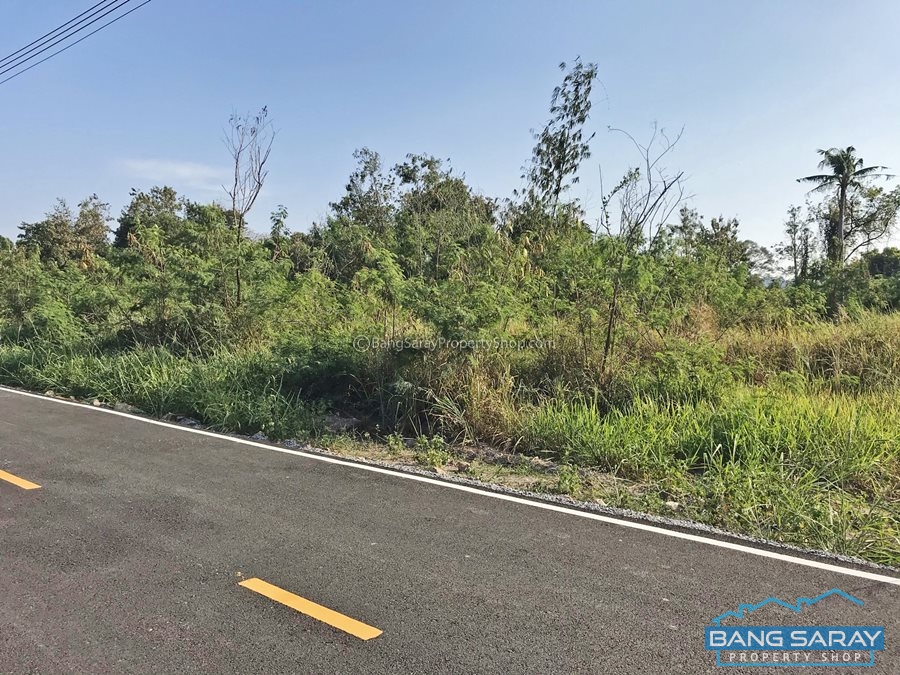 Land for Sale in Eastside of Bang Saray Land  For sale