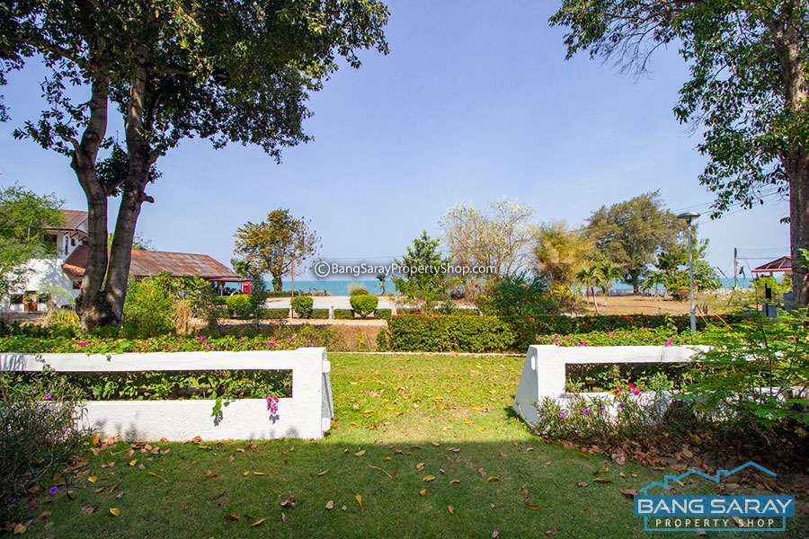 Beachfront condo with private garden for Sale Condo  For sale