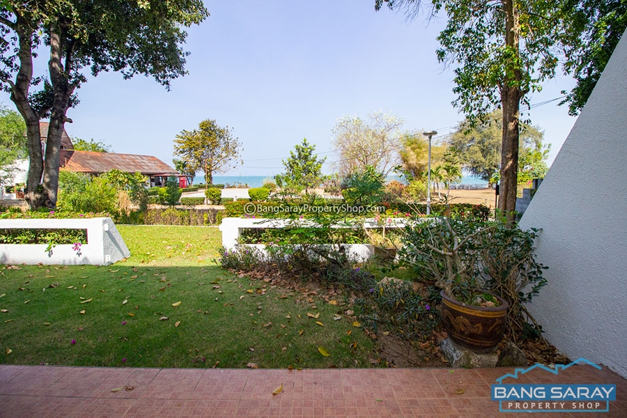 Beachfront condo with private garden for Sale Condo  For sale