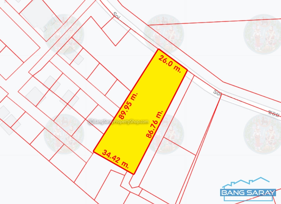 Bang Saray Land for Sale with Stunning Mountain Views Land  For sale