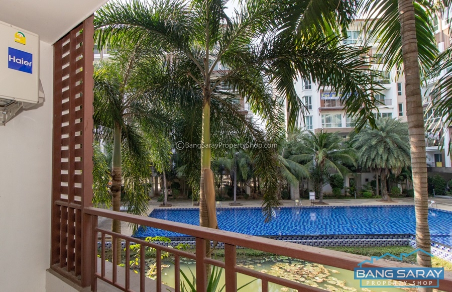 Studio Codo for Sale in Bang Saray, with Pool view. Condo  For sale