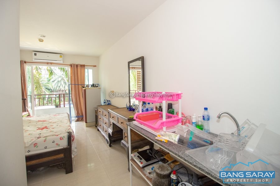 Studio Codo for Sale in Bang Saray, with Pool view. Condo  For sale