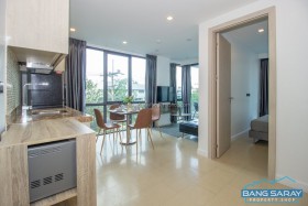  Corner Unit Condo For Sale With Rental Guarantee - 2 Bedrooms Condo For Sale In Bang Saray, Na Jomtien