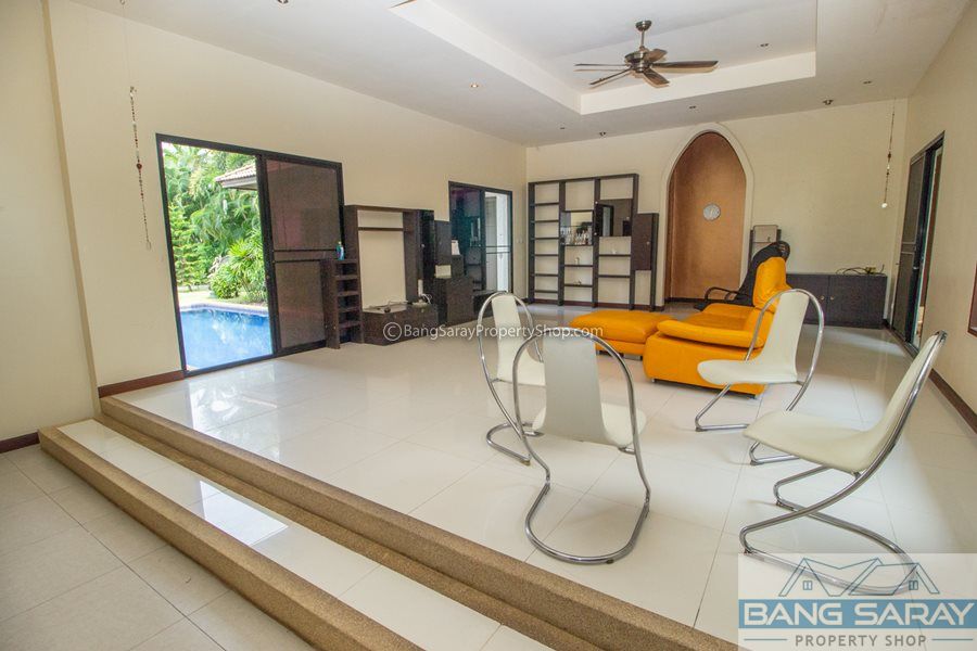 Private Pool villa for Rent in Bang Saray. House  For rent