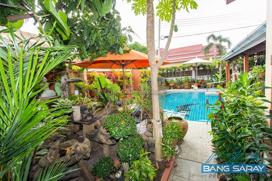 Pool Villa House for Sale in Bang Saray House  For sale