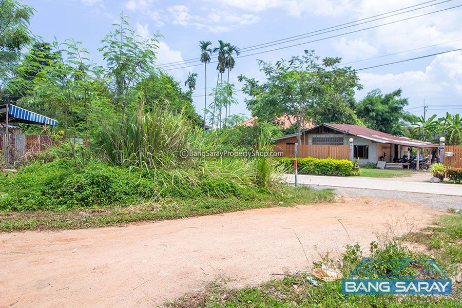  Land for Sale in Bang Saray Only 600m. from Sukhumvit Rd. Land  For sale