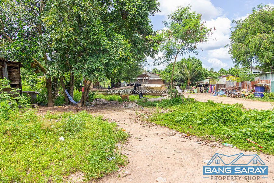  Land for Sale in Bang Saray Only 600m. from Sukhumvit Rd. Land  For sale