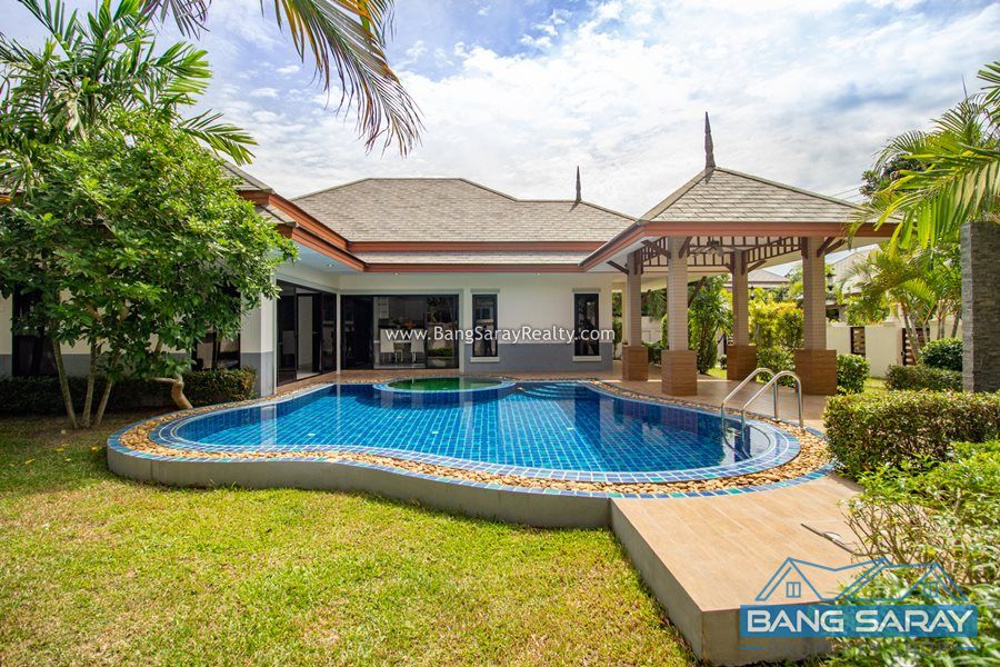 Pool Villa for Rent in NaJomtien  - Baan Dusit House  For rent