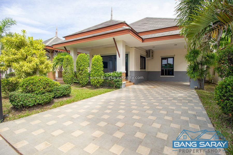 Pool Villa for Rent in NaJomtien  - Baan Dusit House  For rent