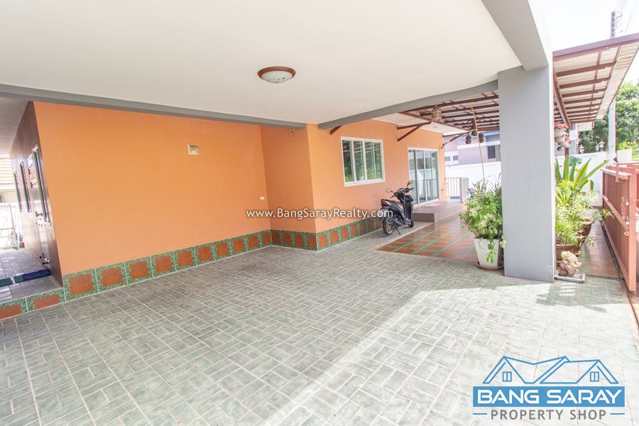 Pool Villa for Sale in Bang Saray Fully furnished plus Electrical Appliances House  For sale