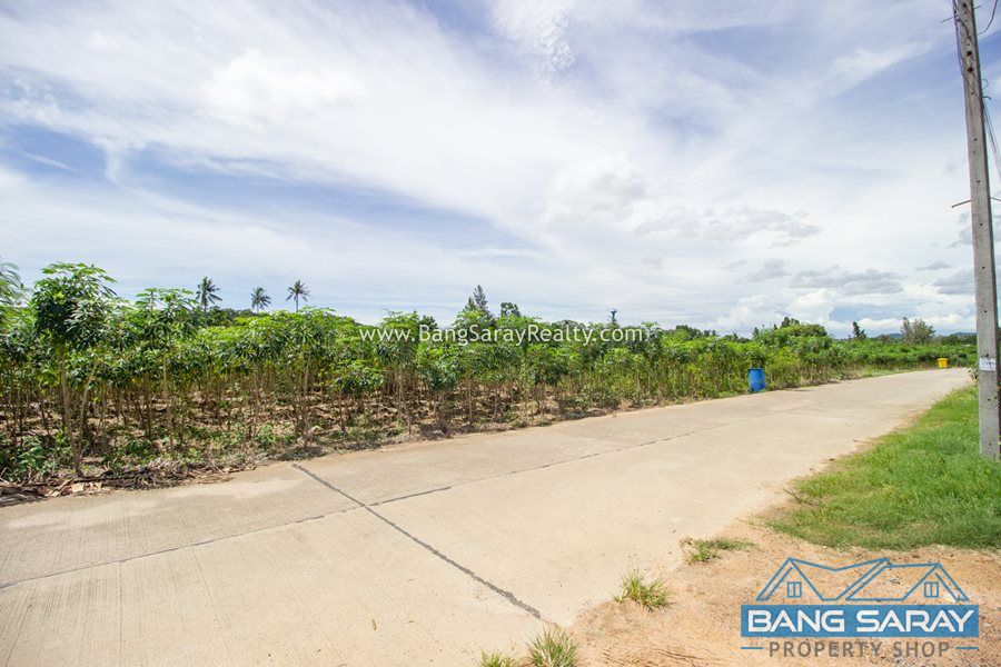 Land for Sale in Bang Saray Only 2.5 km. from the Beach. Land  For sale