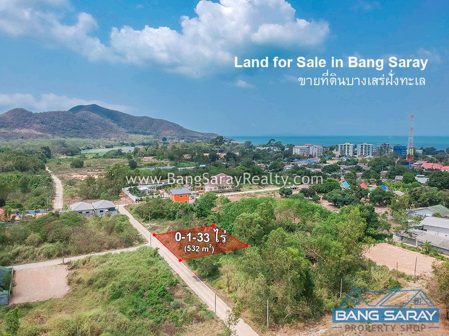 532 m2 of Land for Sale in Oceanside Bang Saray Land  For sale