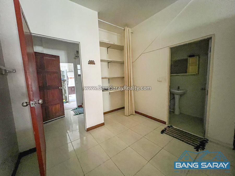 Corner unit Shophouse for Sale in Bang Saray Beachside Commercial  For sale