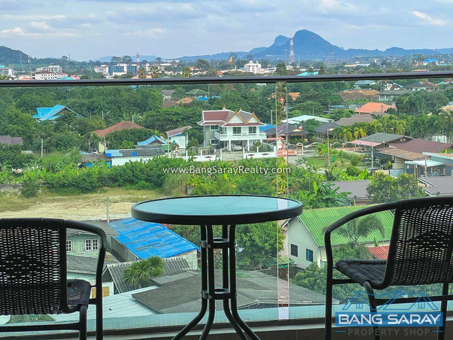 Condo for Rent in Bang Saray, Only 100m. to the beach Condo  For rent