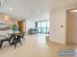 Condo For Rent In Bang Saray, Only 100m. To The Beach - 2 Bedrooms Condo For Rent In Bang Saray, Na Jomtien