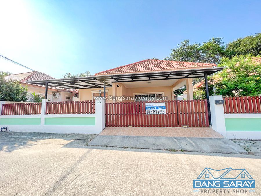 Single House for Rent in Bang Saray - Near J Market House  For rent