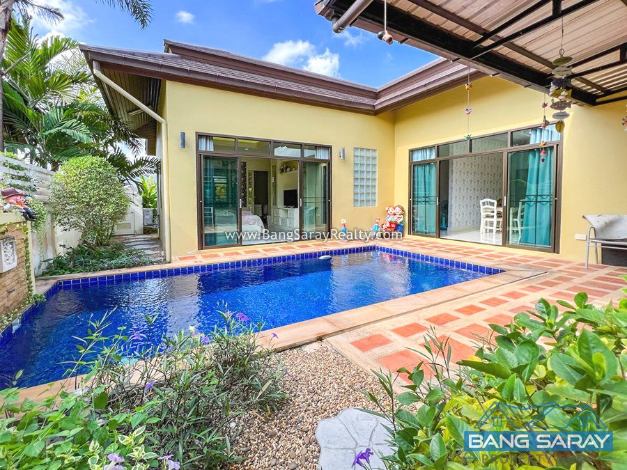 Pool Villa for Sale in Ocean Side Bang Saray House  For sale