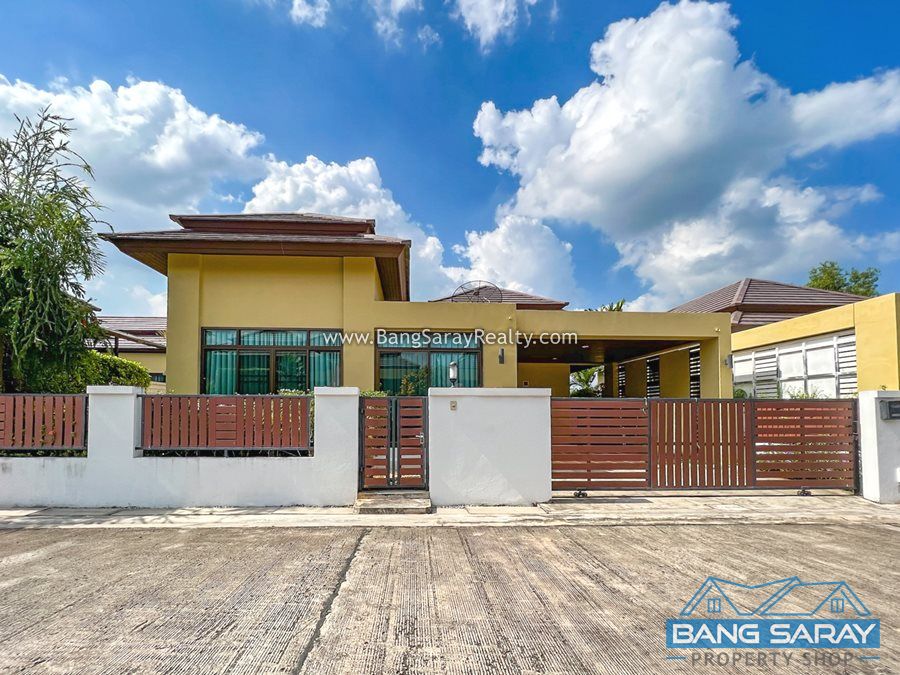 Pool Villa for Sale in Ocean Side Bang Saray House  For sale