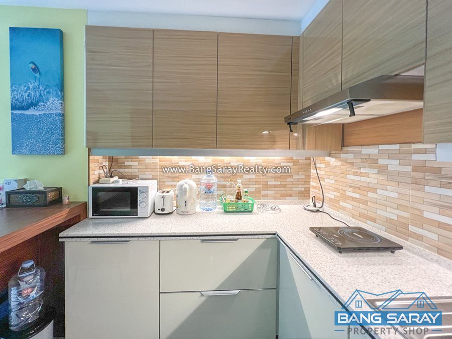 Corner unit Condo for Sale in Bang Saray, with Lake view. Condo  For sale