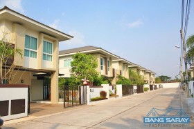 Two Story House For Rent, Near Makro Sattahip - 3 Bedrooms House For Rent In Sattahip, Na Jomtien