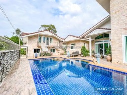 Pool Villa With 5 Bedrooms For Sale, Beachside - 5 Bedrooms House For Sale In Bang Saray, Na Jomtien
