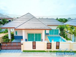 Brand New! Pool Villa With Fully Furnished For Sale - 3 Bedrooms House For Sale In Na-Jomtien, Na Jomtien