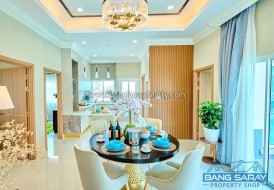 Brand New! Pool Villa With Fully Furnished For Sale - 3 Bedrooms House For Sale In Na-Jomtien, Na Jomtien