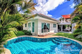 Pool Villa, Corner Plot. Only 1.5km From Beach - 3 Bedrooms House For Sale In Bang Saray, Na Jomtien