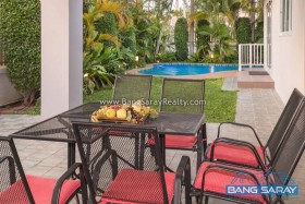 Pool Villa, Corner Plot. Only 1.5km From Beach - 3 Bedrooms House For Sale In Bang Saray, Na Jomtien