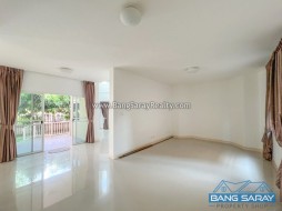 Two Story Corner Plot For Sale. Only 1.5km From The Beach - 3 Bedrooms House For Sale In Bang Saray, Na Jomtien