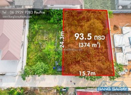 Land For Sale In Oceanside Bang Saray -  Land For Sale In 