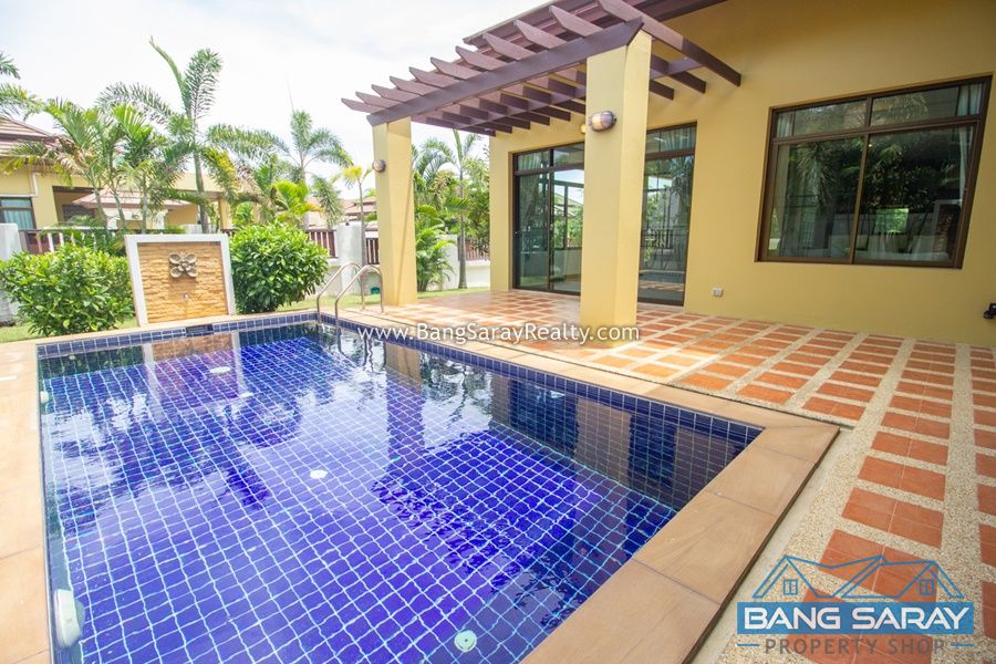 Pool Villa for Rent, 5 minutes to Bang Saray Beach House  For rent