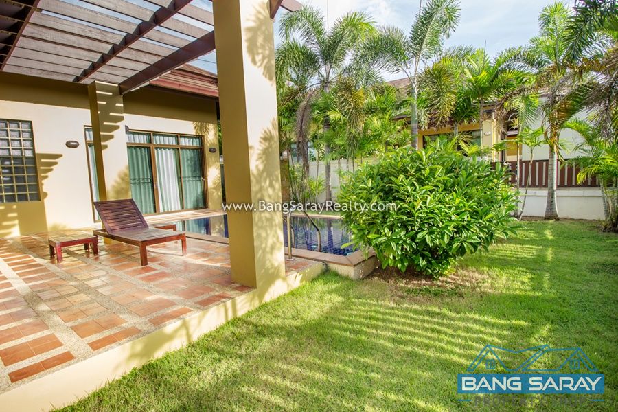 Pool Villa for Rent, 5 minutes to Bang Saray Beach House  For rent