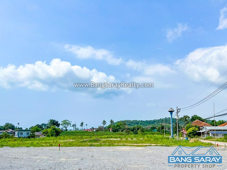 6 Rai of Land for sale, 3Km from Bang Saray Beach Land  For sale