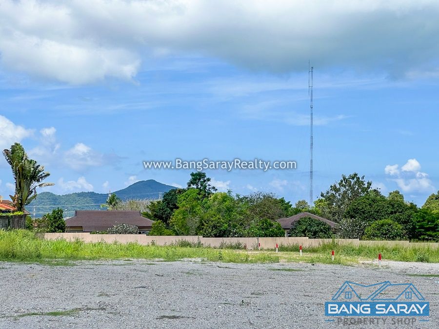 6 Rai of Land for sale, 3Km from Bang Saray Beach Land  For sale