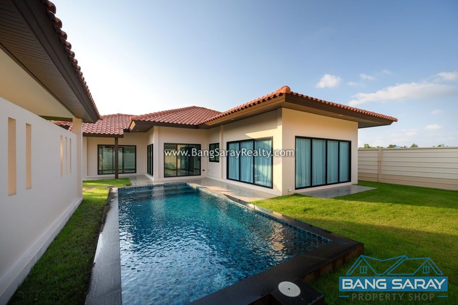 Luxury Resort Style Pool Villa for Sale in Huay Yai Pattaya House  For sale