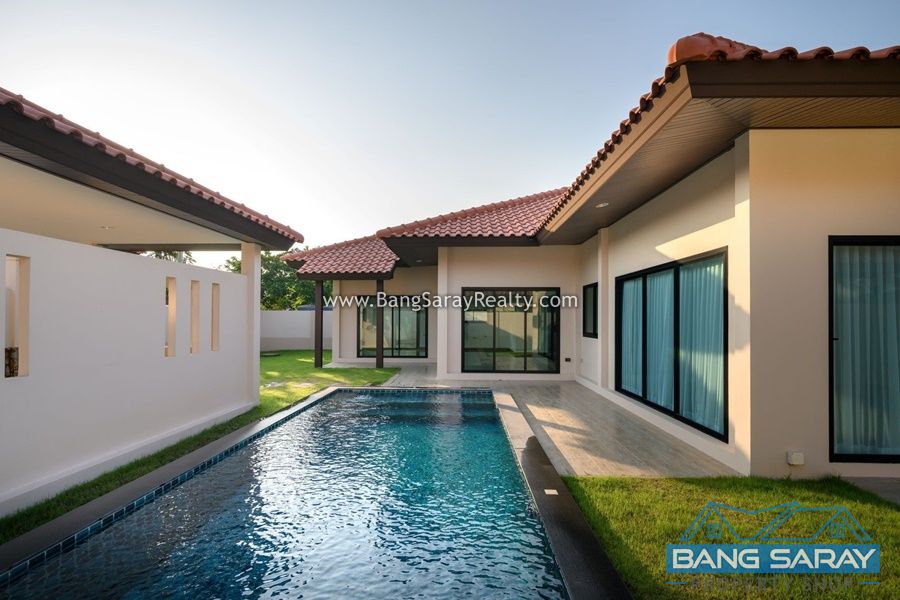 Luxury Resort Style Pool Villa for Sale in Huay Yai Pattaya House  For sale